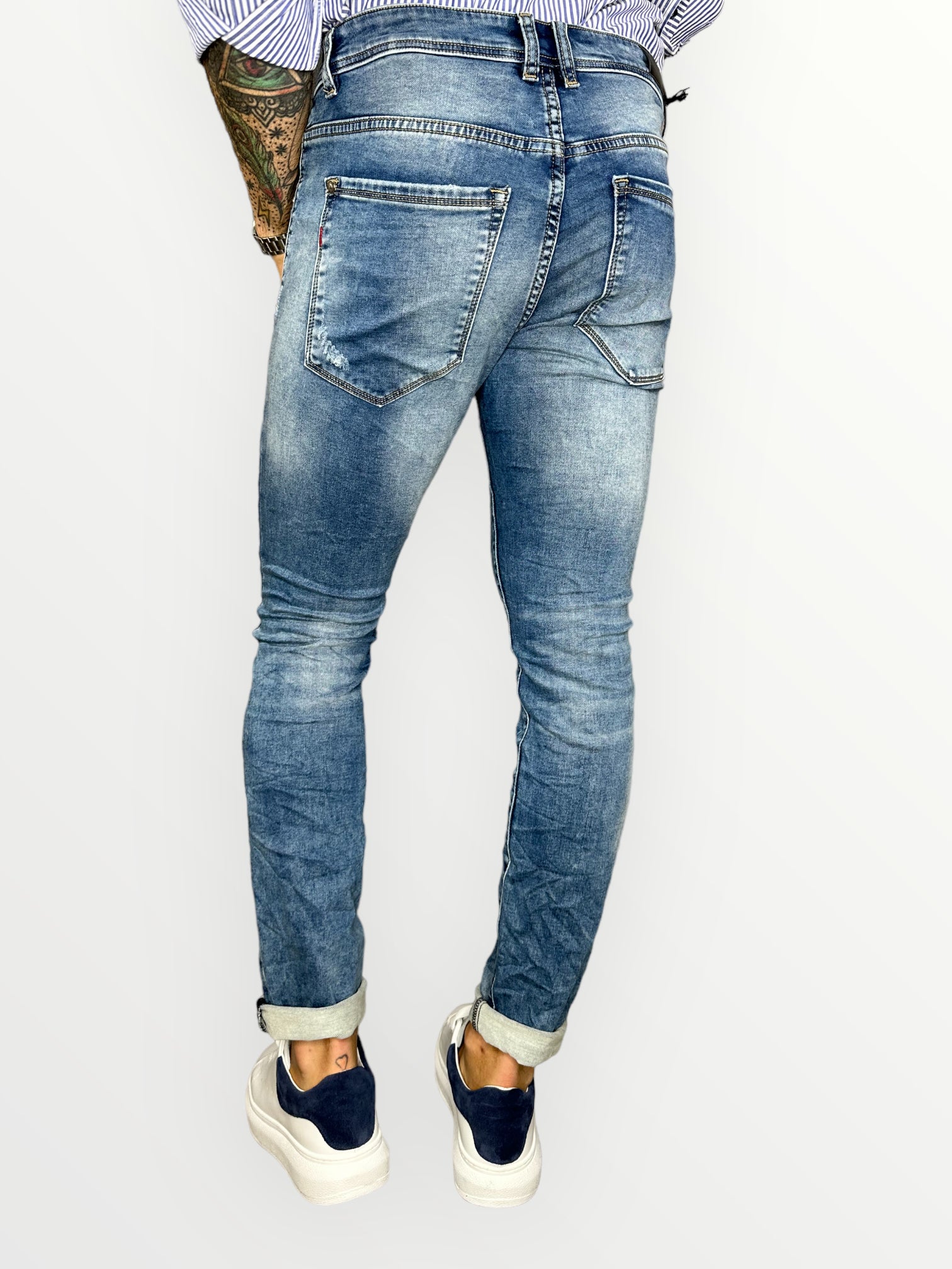 Jeans in Felpa